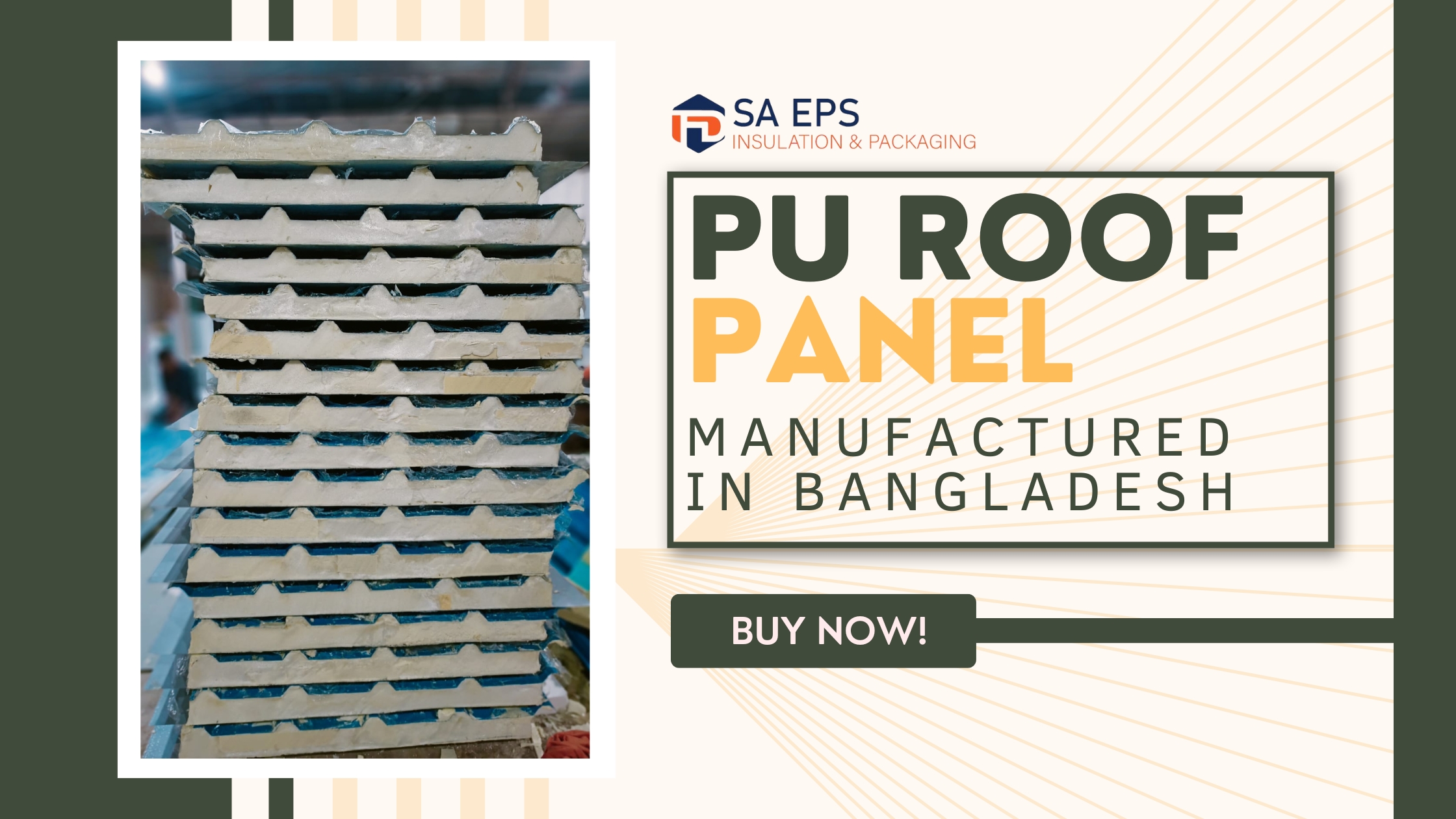 PU Roof Panel – SA EPS Insulation & Packaging